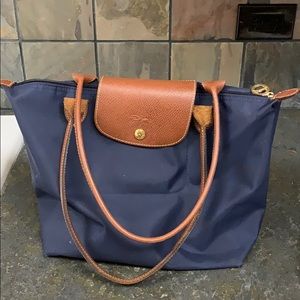 Longchamp Small Tote Navy